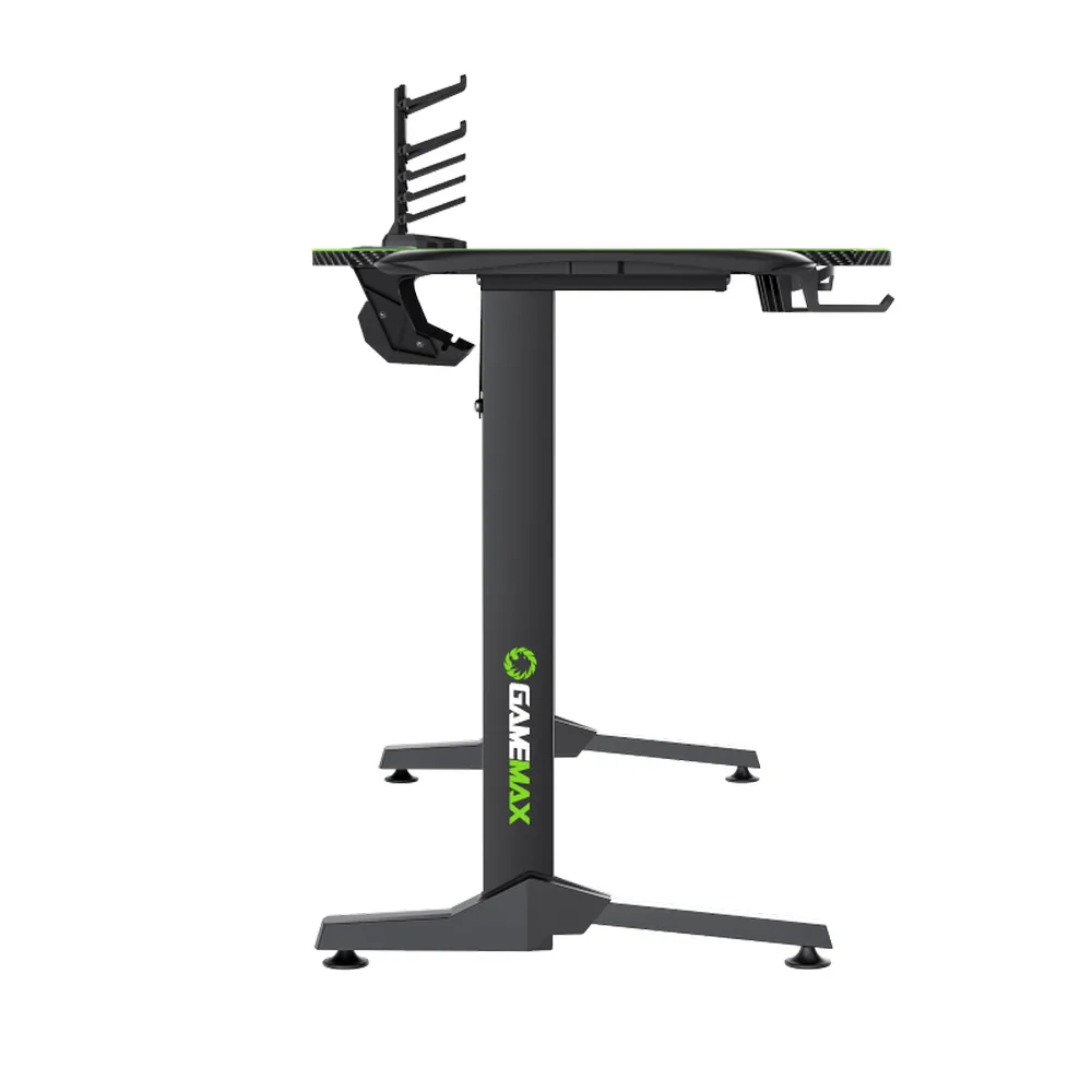 Birou Gaming Gamemax D140-Carbon RGB, Negru