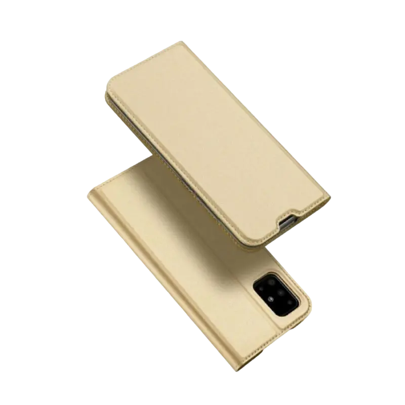 Чехол книжка Xcover Galaxy A51 - Soft Book, Золотой