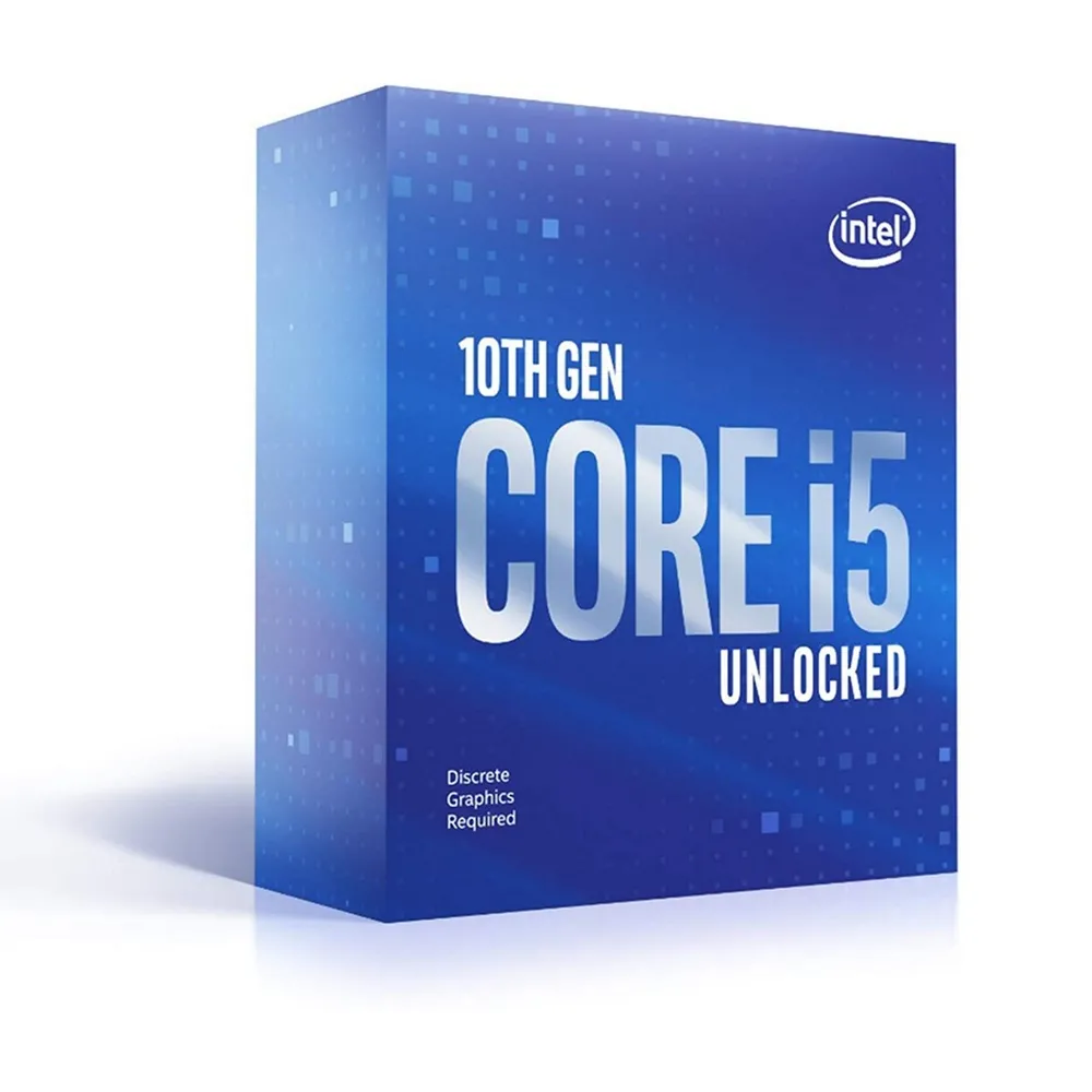 CPU Intel Core i5-10600KF 4.1-4.8GHz (6C/12T, 12MB, S1200,14nm, No Integrated Graphics, 95W) Rtl