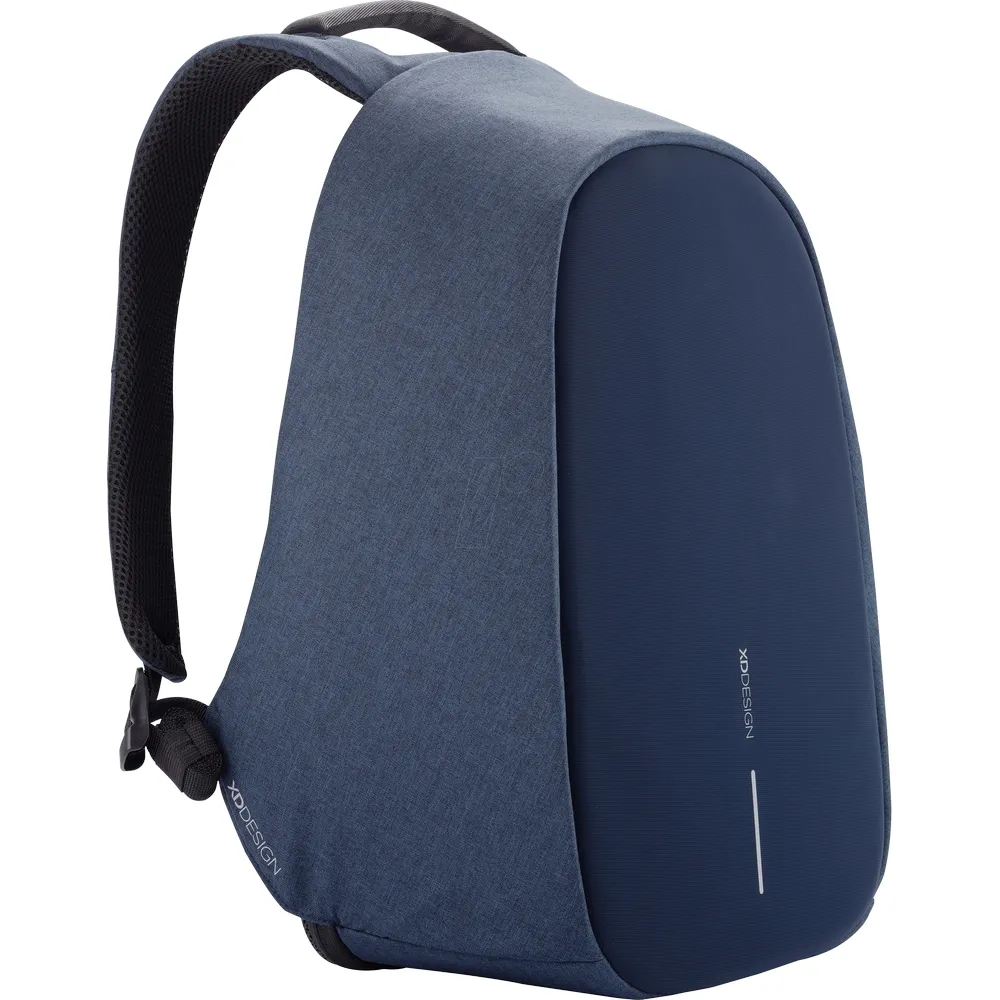 Rucsac pentru Laptop Bobby PRO, 15.6", Piele artificială, Albastru închis