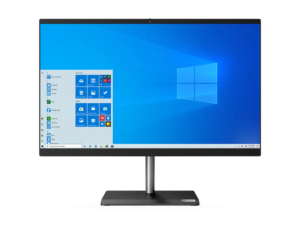 Computer All-in-One Lenovo V30a 22IML, 21,5", Intel Core i3-1005G1, 8GB/256GB, Fără SO, Negru