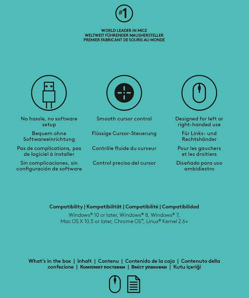 Мышь Logitech M90, Серый