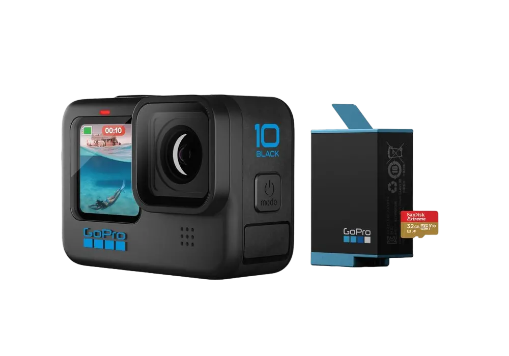 Cameră Video Sport GoPro Hero 10, Negru