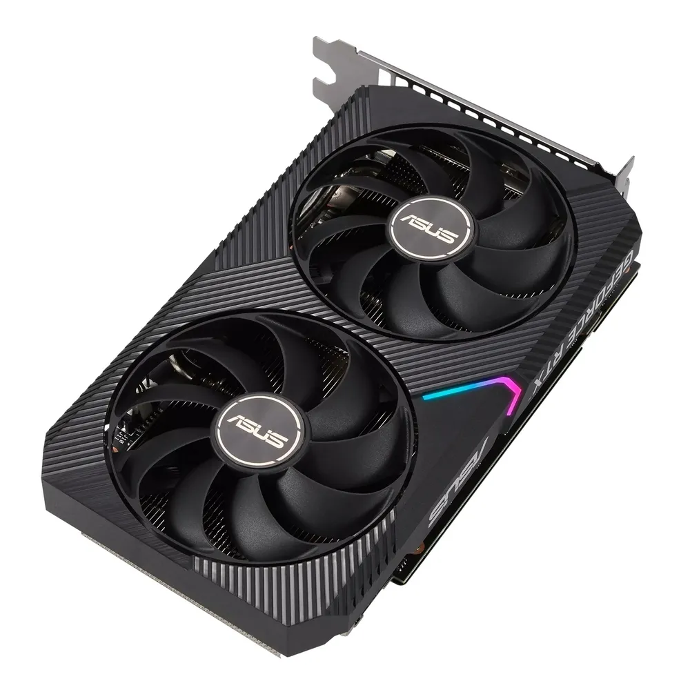 Видеокарта ASUS DUAL-RTX3050-O8G,  8GB GDDR6 128бит