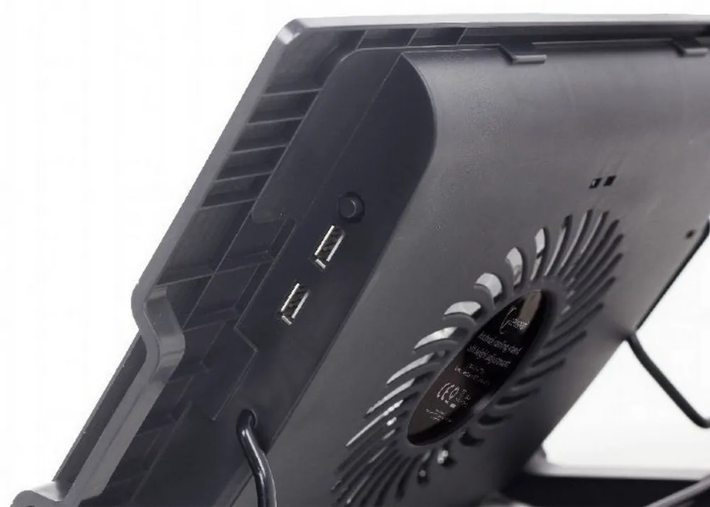 Suport de răcire pentru laptop Gembird NBS-1F17T-01, 17", Negru