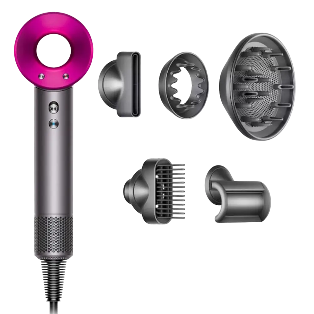 Фен Dyson HD07, 1600Вт, Фуксия