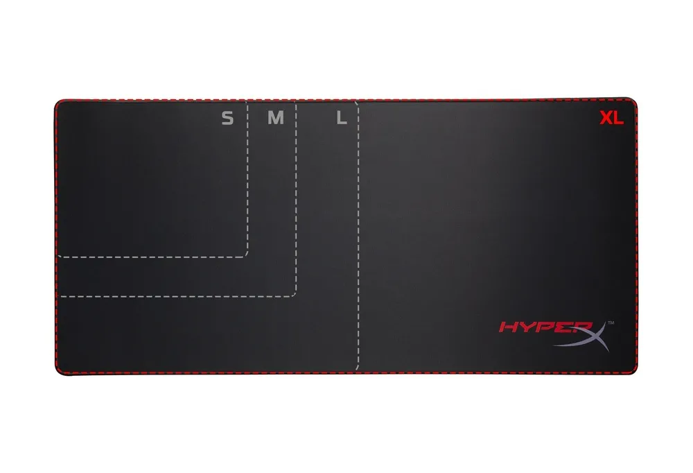 Mouse Pad pentru jocuri HyperX FURY S Pro, Extra Large, Negru/Roșu