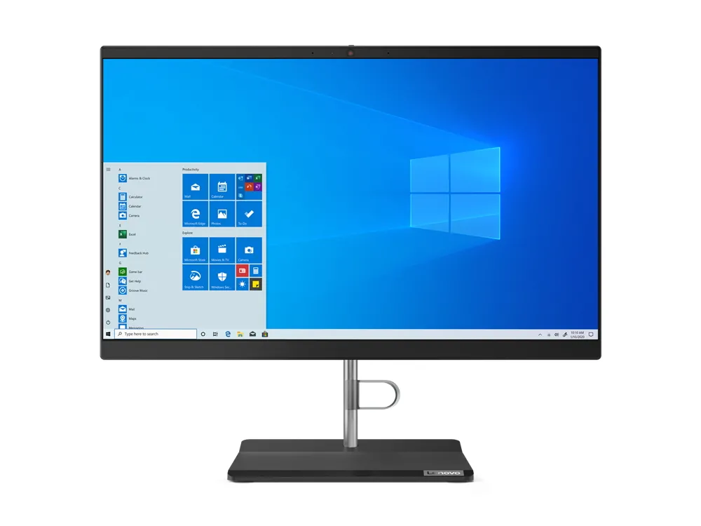 Computer All-in-One Lenovo V30a 22IML, 21,5", Intel Core i3-1005G1, 8GB/256GB, Fără SO, Negru