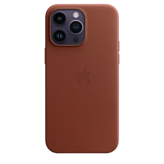 Original iPhone 14 Pro Max Leather Case with MagSafe - Umber, Model A2909