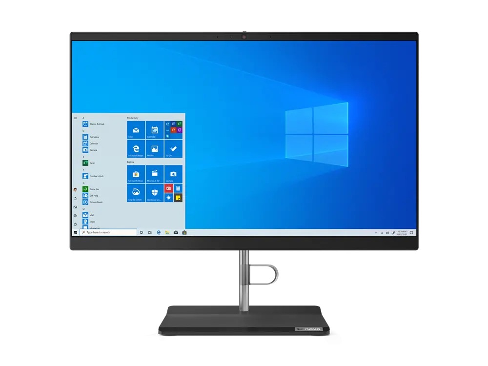 Computer All-in-One Lenovo V30a 22IML, 21,5", Intel Core i3-1005G1, 8GB/256GB, Fără SO, Negru