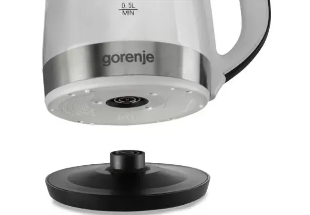 Электрочайник Gorenje K17GLBW, Белый