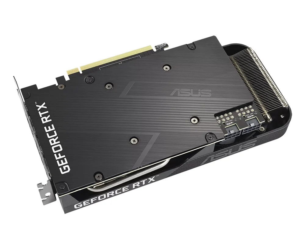 Placă Video ASUS DUAL-RTX3060TI-O8GD6X,  8GB GDDR6X 256bit