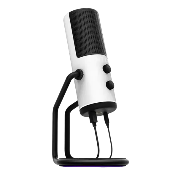 Игровой Микрофон NZXT Capsule, Проводной аналоговый, Белый