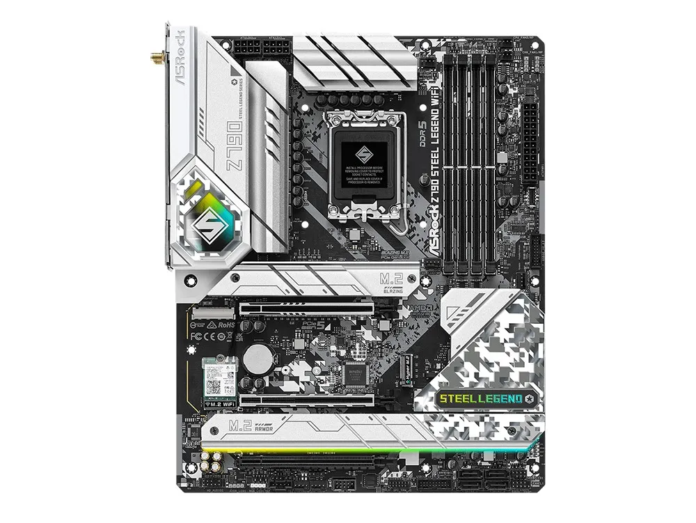 Материнская плата ASRock Z790 STEEL LEGEND WIFI, LGA1700, Intel Z790, ATX