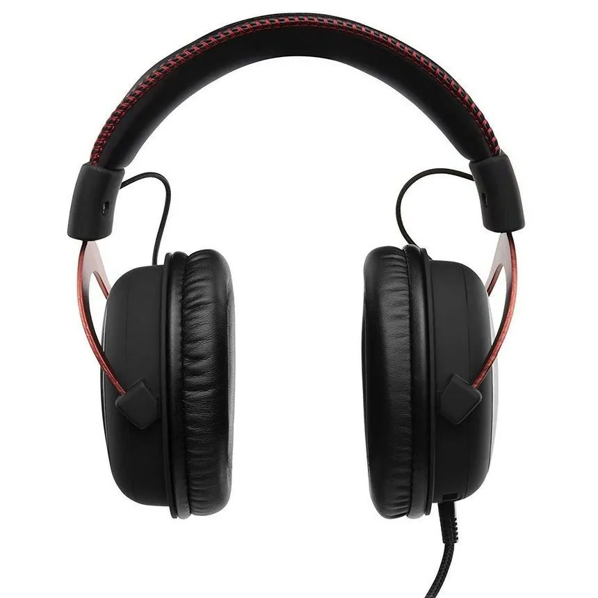 Căști gaming HyperX Cloud II, Cu fir, Negru/Roșu