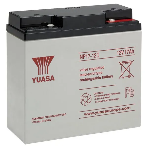 Acumulator UPS Yuasa NP17-12I -TW, 12V, 17Ah