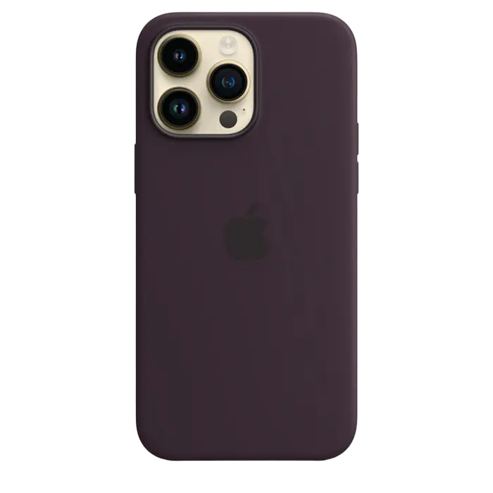 Original iPhone 14 Pro Max Silicone Case with MagSafe - Elderberry, Model A2913