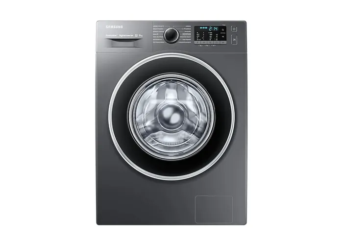 Mașină de spălat Samsung WW80J52E0HX/CE, 8kg, Gri
