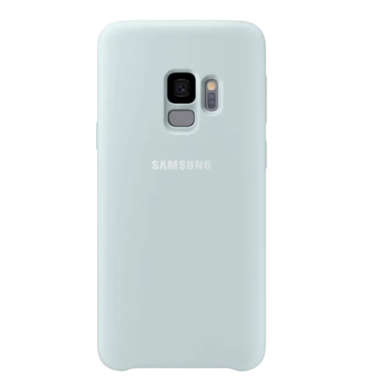 Husă Samsung Silicone Cover for Galaxy S9, Albastru