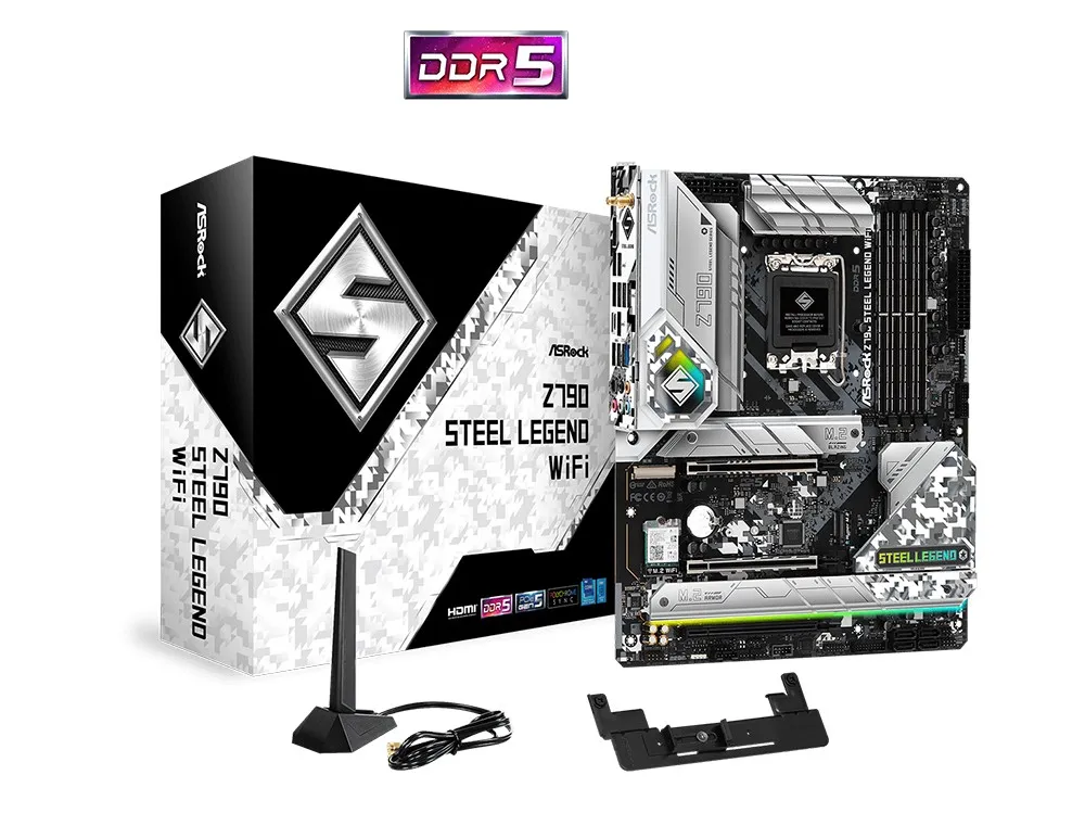 Материнская плата ASRock Z790 STEEL LEGEND WIFI, LGA1700, Intel Z790, ATX