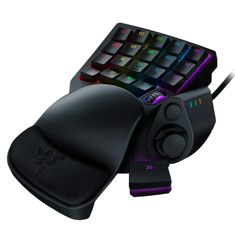 Gaming Keypad Razer Tartarus V2, Ergonomic Mecha-Membrane Keypad, 32 Keys. RGB, USB