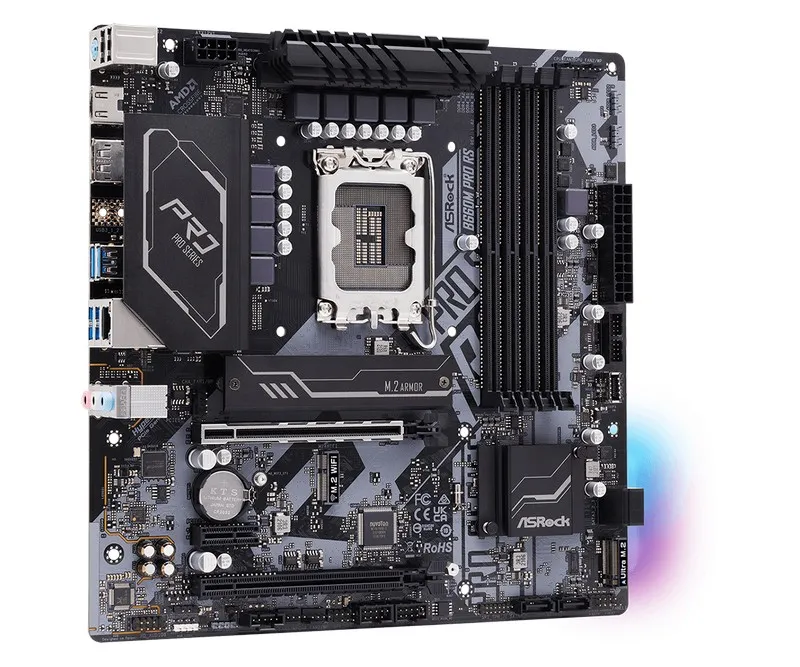 Материнская плата ASRock B660M PRO RS, LGA1700, Intel B660, Micro-ATX