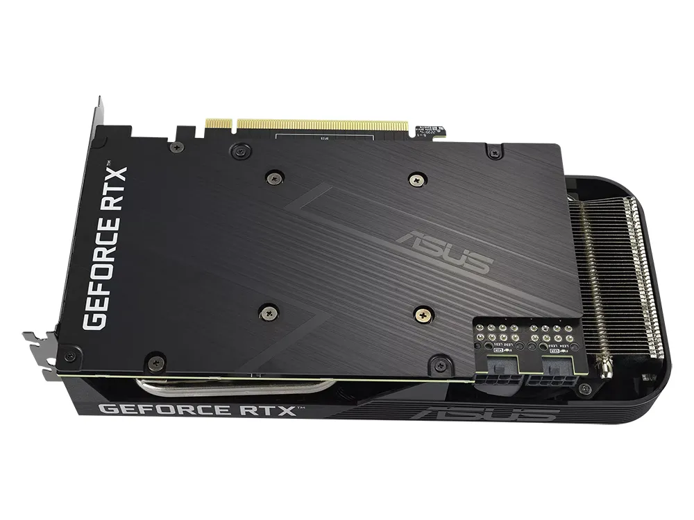 Placă Video ASUS DUAL-RTX3060TI-O8GD6X,  8GB GDDR6X 256bit