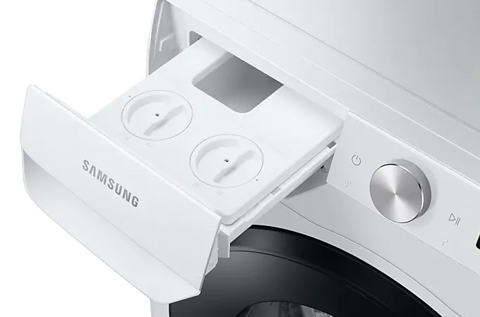 Mașină de spălat Samsung WW80T534DAW, 8kg, Alb