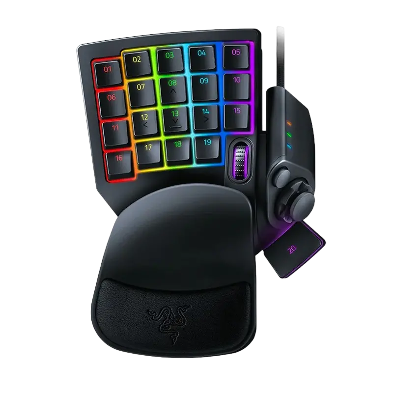 Gaming Keypad Razer Tartarus V2, Ergonomic Mecha-Membrane Keypad, 32 Keys. RGB, USB