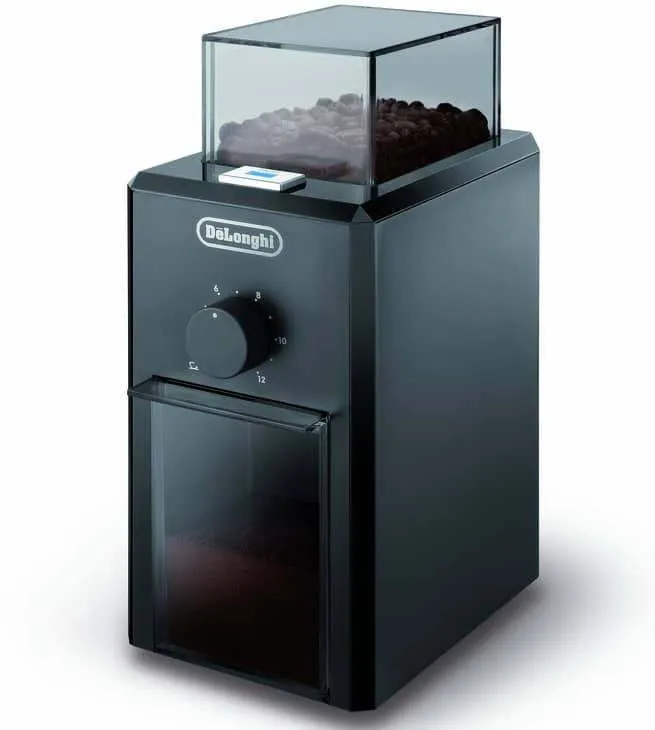 Râșniță de cafea De'Longhi KG79, Negru