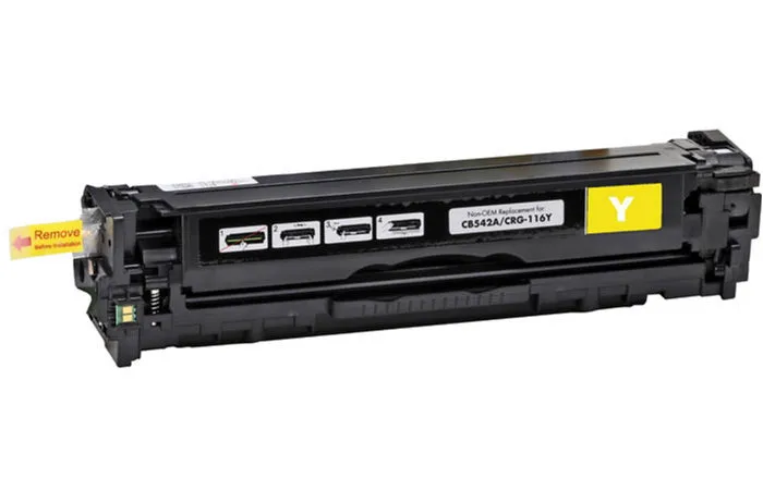 Cartuş SCC Compatible HP CB542A/CE320A/CF212A, Galben