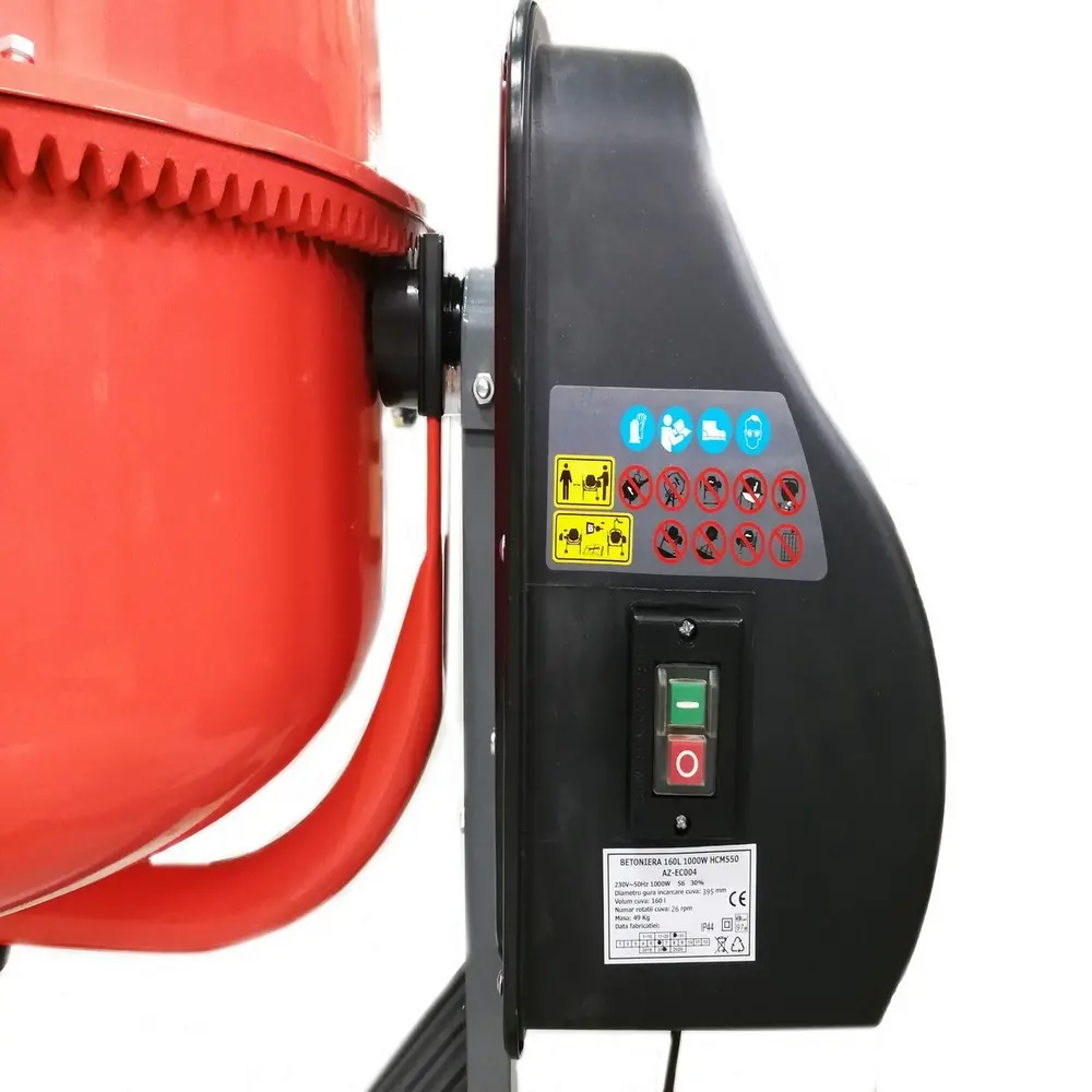 Бетономешалка Almaz 160Л 1000W HCM550