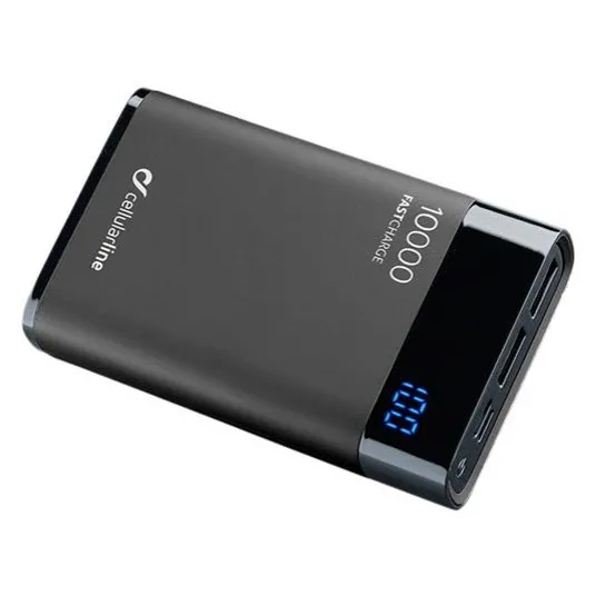 Acumulator extern Cellularline FreePower MANTA 10000, 10000mAh, Alb