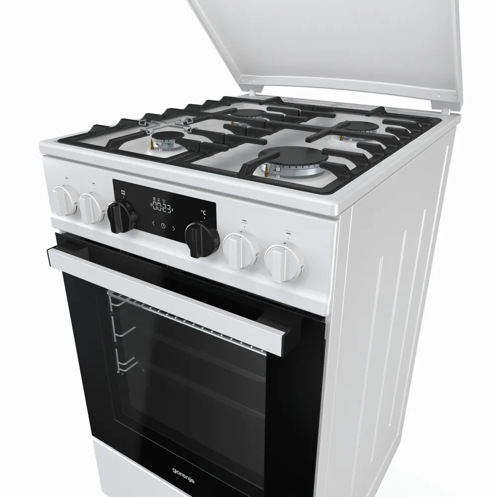 Aragaz Mixt Gorenje K5341WF-B, Alb