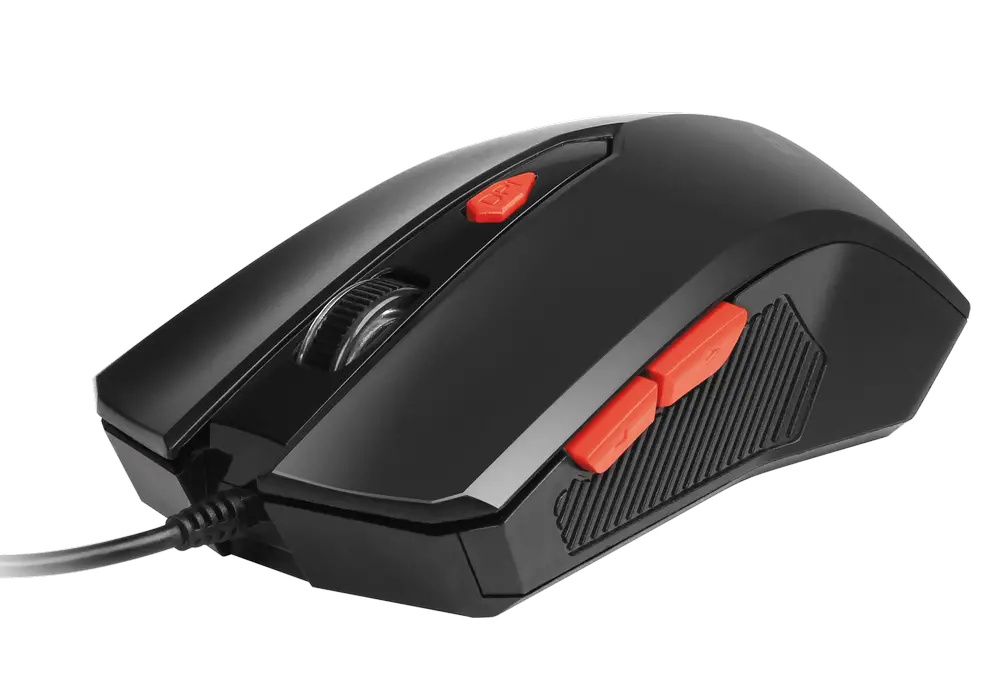 Set Tastatură + Mouse + Mouse Pad SVEN GS-9000, Cu fir, Negru/Rosu