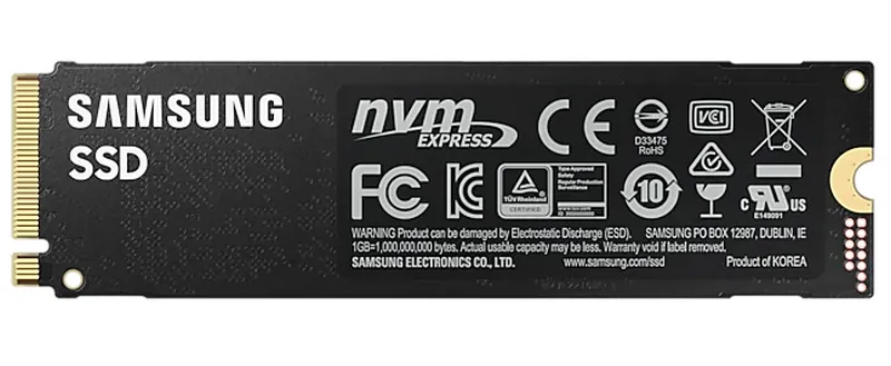Накопитель SSD Samsung 980 PRO  MZ-V8P500, 500Гб, MZ-V8P500BW