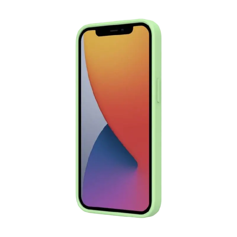 Чехол Nillkin iPhone 13 Pro, CamShield Silky Silicone, Mint Green
