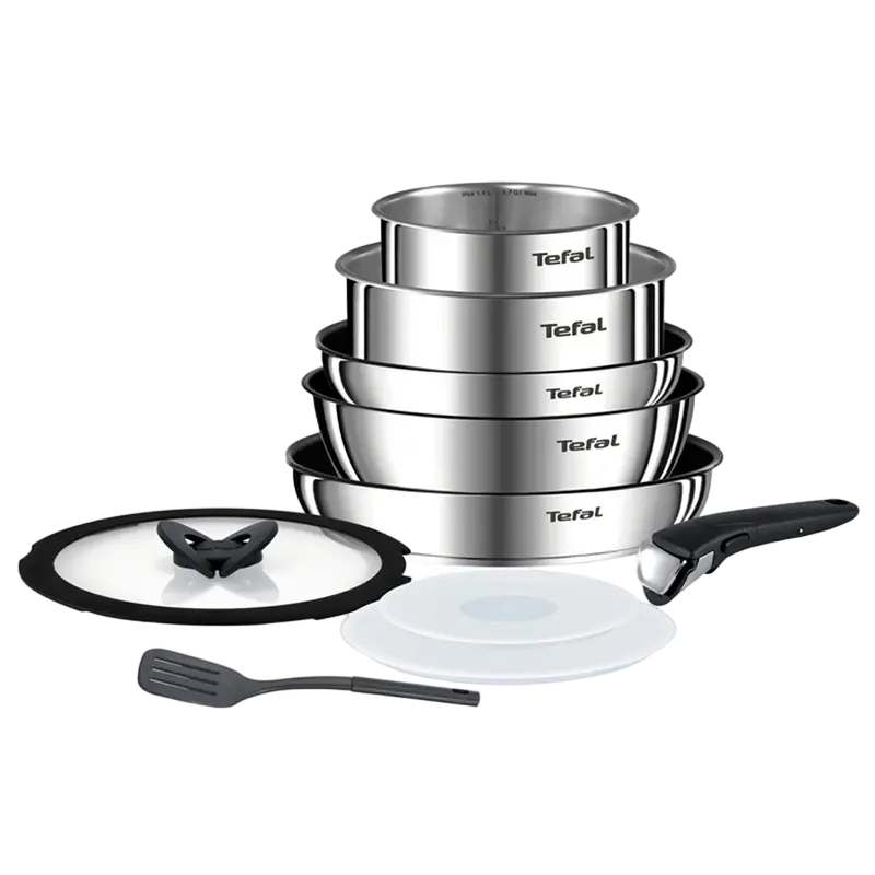 Набор кастрюль Tefal L925SA14, Нержавеющая сталь