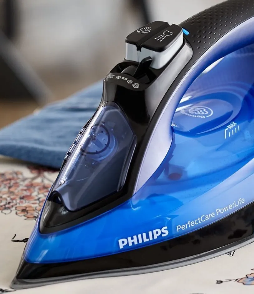 Fier de călcat PHILIPS PerfectCare GC3920/20, 2500W, Albastru