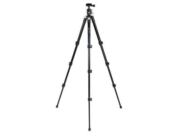 Tripied Foto-Video Vanguard VESTA FB 204ABS, Cap trepied de minge, Negru