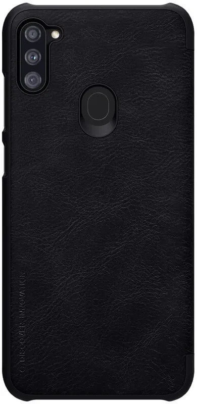 Чехол книжка Nillkin Galaxy A11 - Qin LC, Чёрный