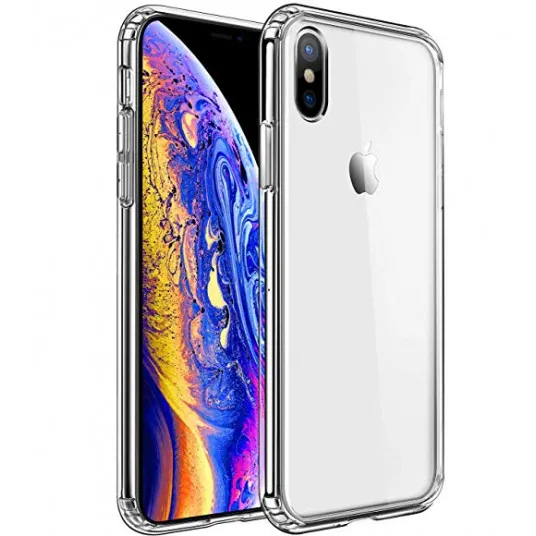 Husă Cellularline Fine - iPhone XS/X, Transparent