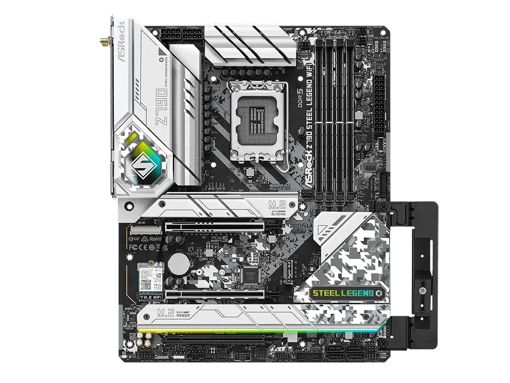 Материнская плата ASRock Z790 STEEL LEGEND WIFI, LGA1700, Intel Z790, ATX