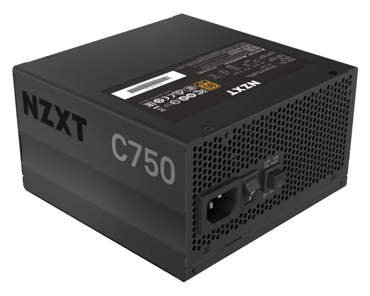 Блок питания для компьютеров NZXT C750, 750Вт, ATX, Полностью модульный
