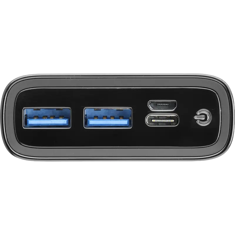 Acumulator extern Cellularline FreePower MANTA 10000, 10mAh, Negru