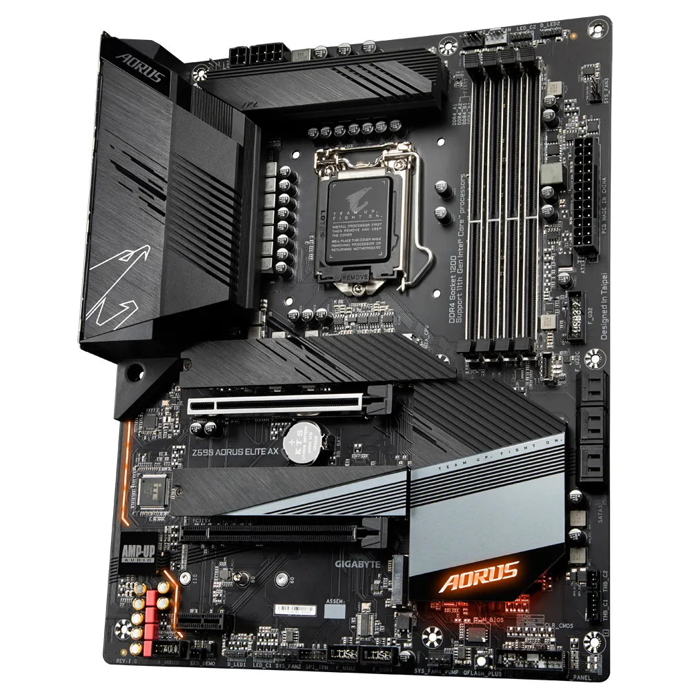 Материнская плата Gigabyte Z590 AORUS ELITE AX, LGA1200, Intel Z590, ATX