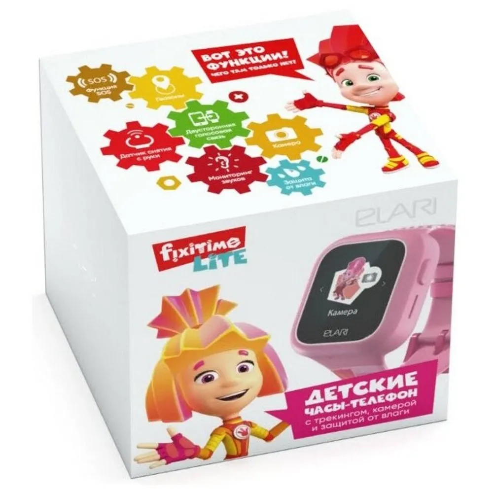 Детские часы Elari FixiTime Lite, Розовый
