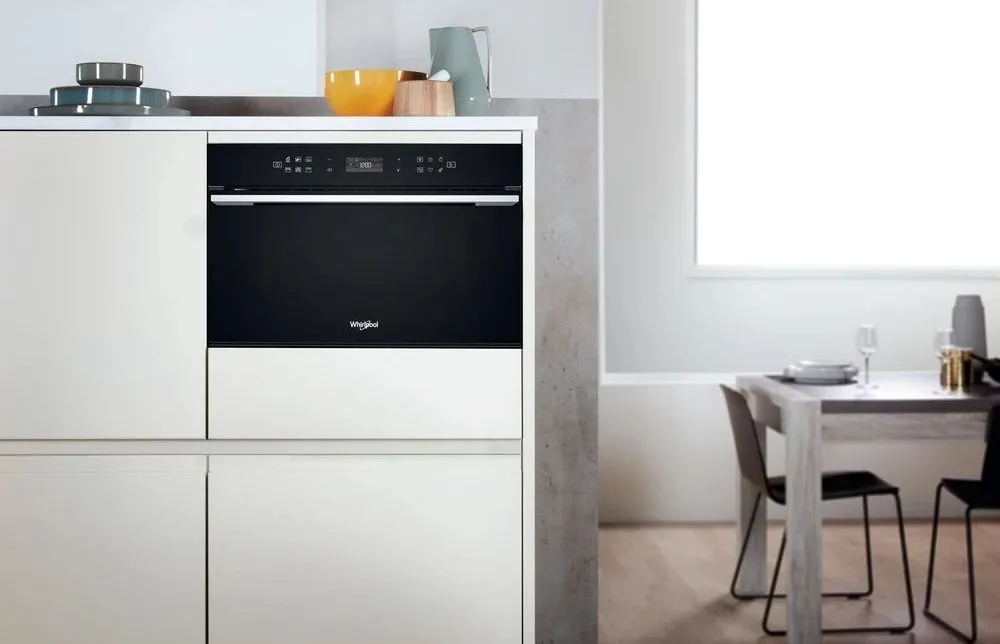 Cuptor cu microunde Whirlpool W7 MD440 NB, Negru