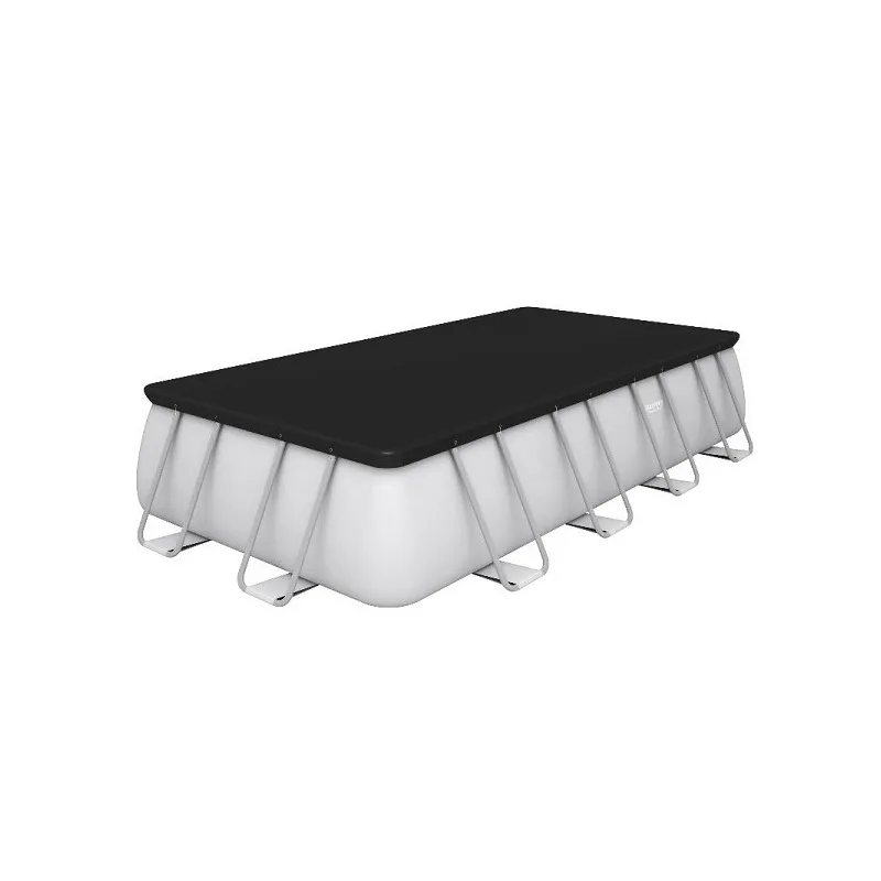 Piscină cu cadru metalic Bestway 56465, 14812L, Gri, 56465