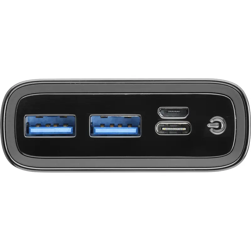 Acumulator extern Cellularline FreePower MANTA 10000, 10mAh, Negru